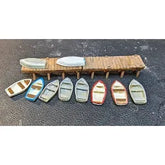 WSM HO1016 - HO Scale - Boat dock set